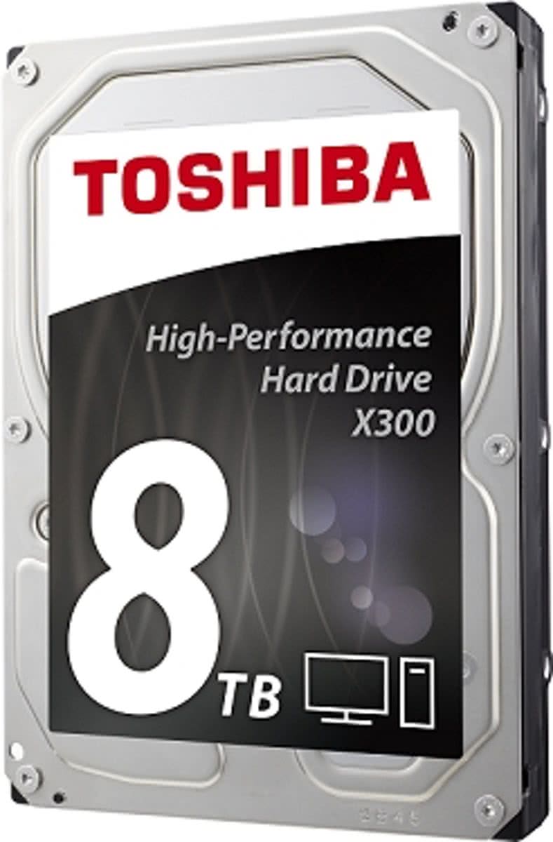 Toshiba X300 8000GB SATA III interne harde schijf