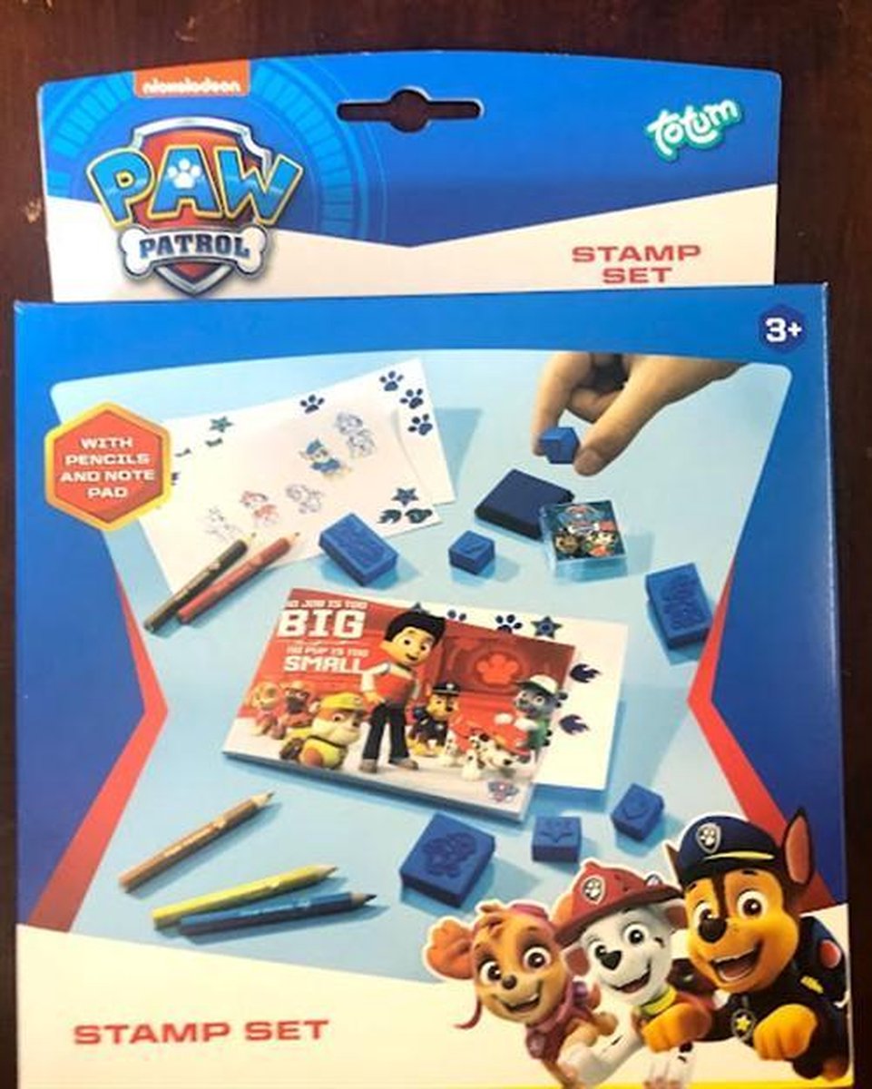 Paw Patrol stempelset