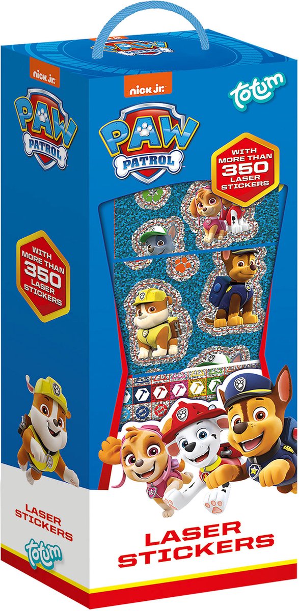 Totum Paw Patrol Sticker Box 4 rollen