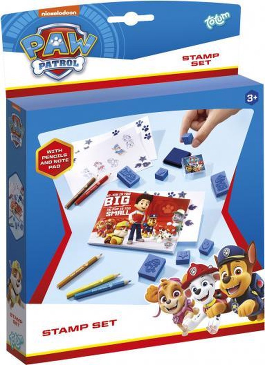 stempelset Paw Patrol