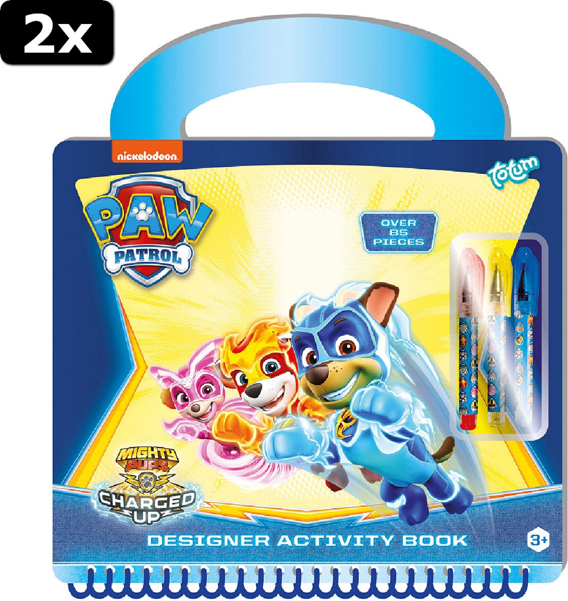 2x Totum Paw Patrol Designer Activity Book