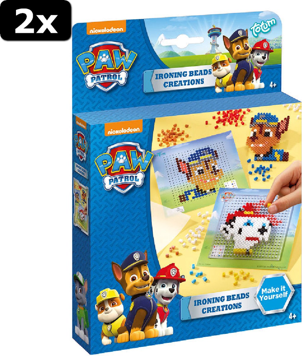 2x Totum Paw Patrol Ironing Beads