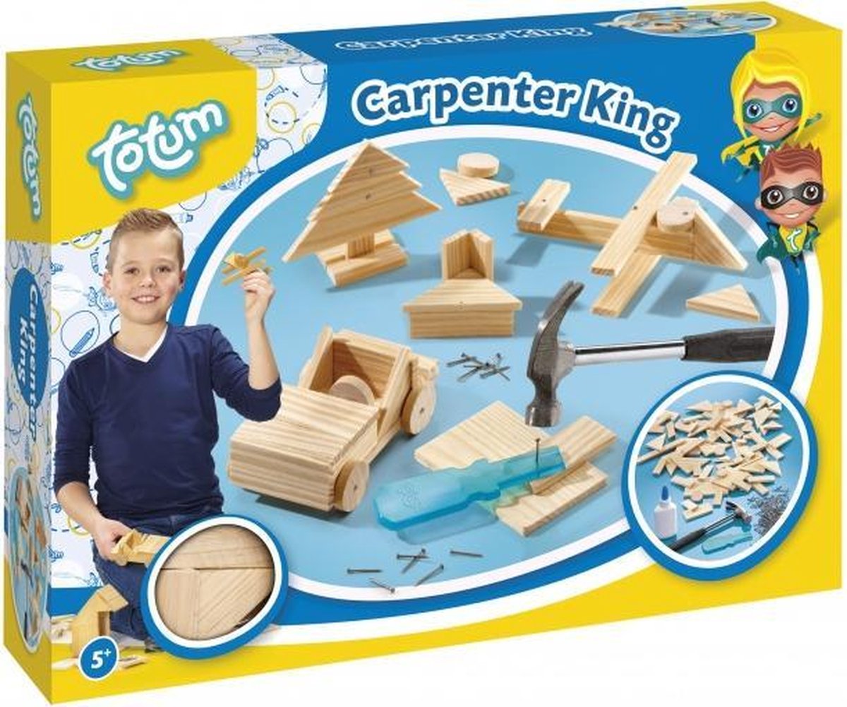 Carpenter King: houten timmerset