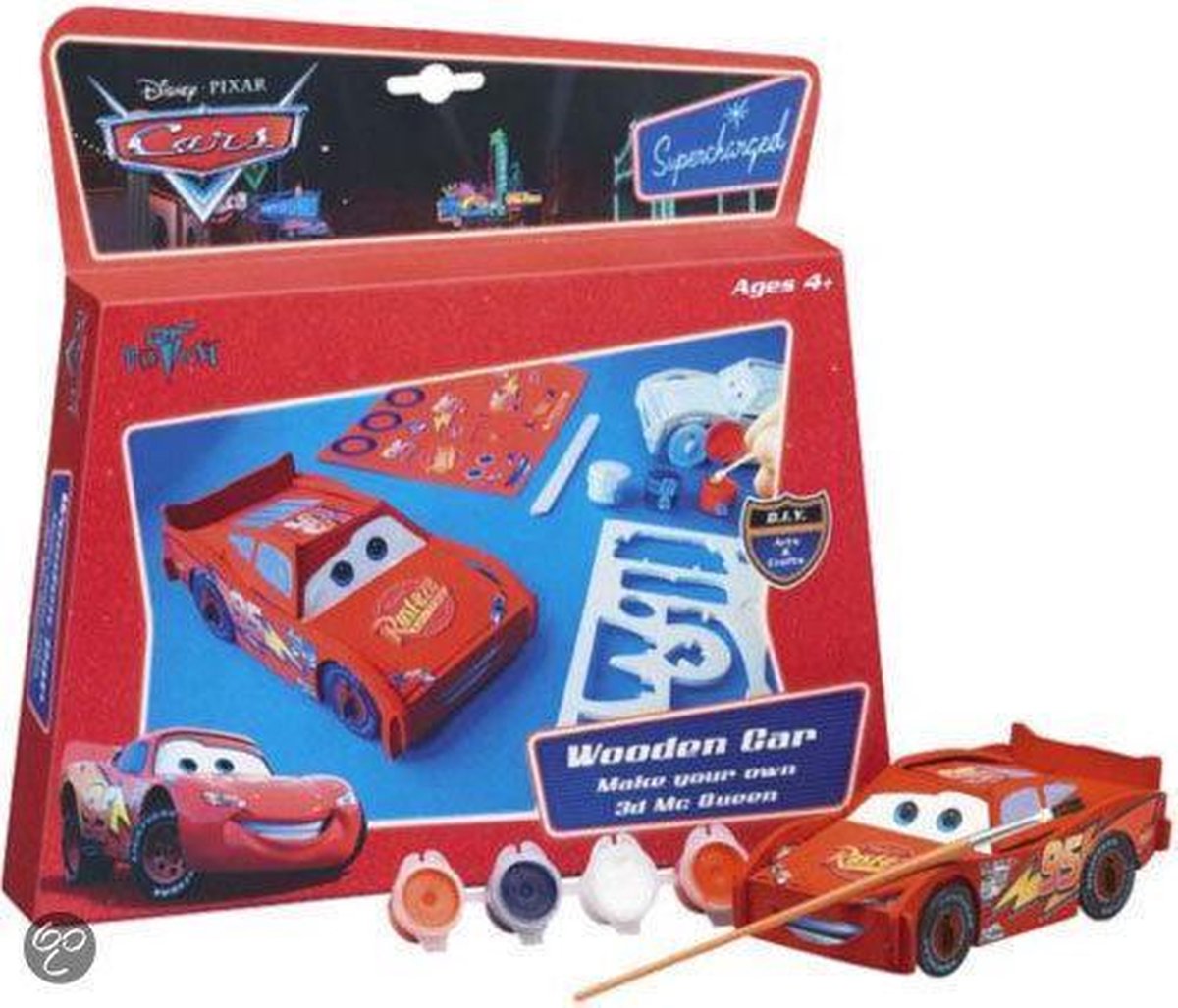 Cars 3D Houten Auto Maken