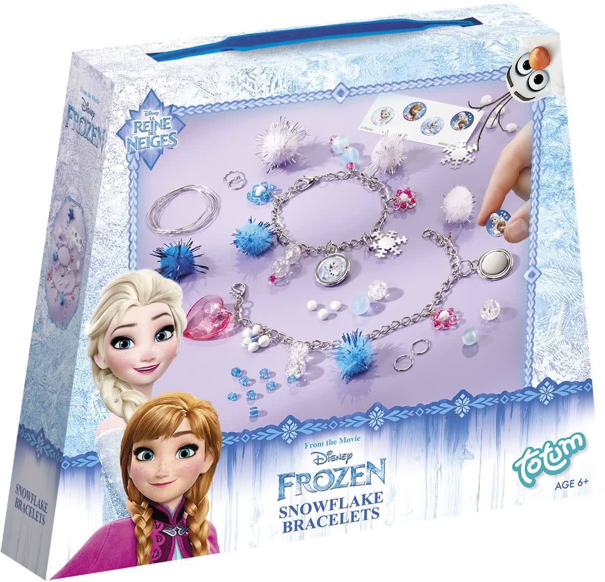 Disney Frozen Snowflake Bracelets - Bedelarmbandjes maken