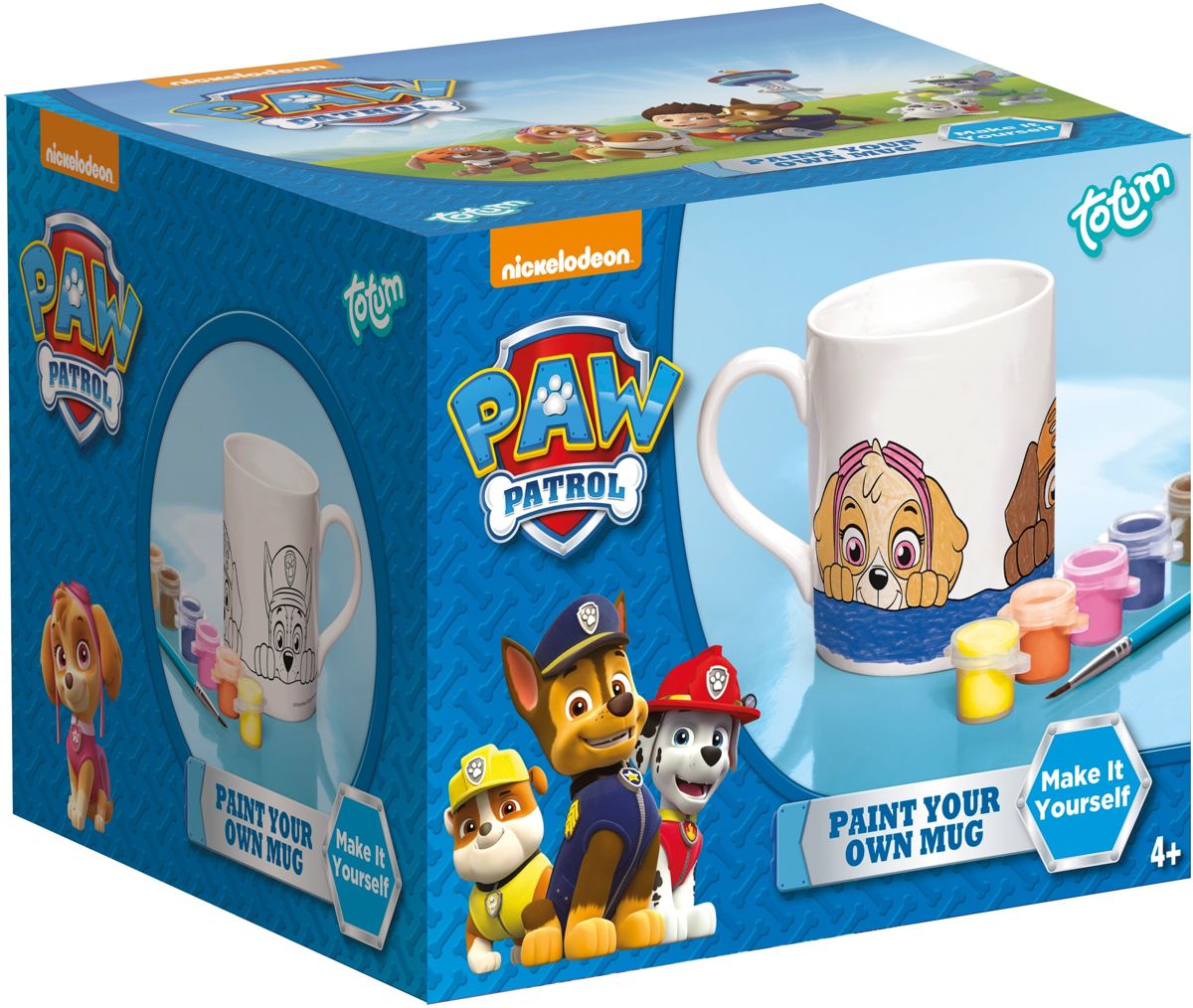 Paw Patrol Paint your own mug - inkleurmok