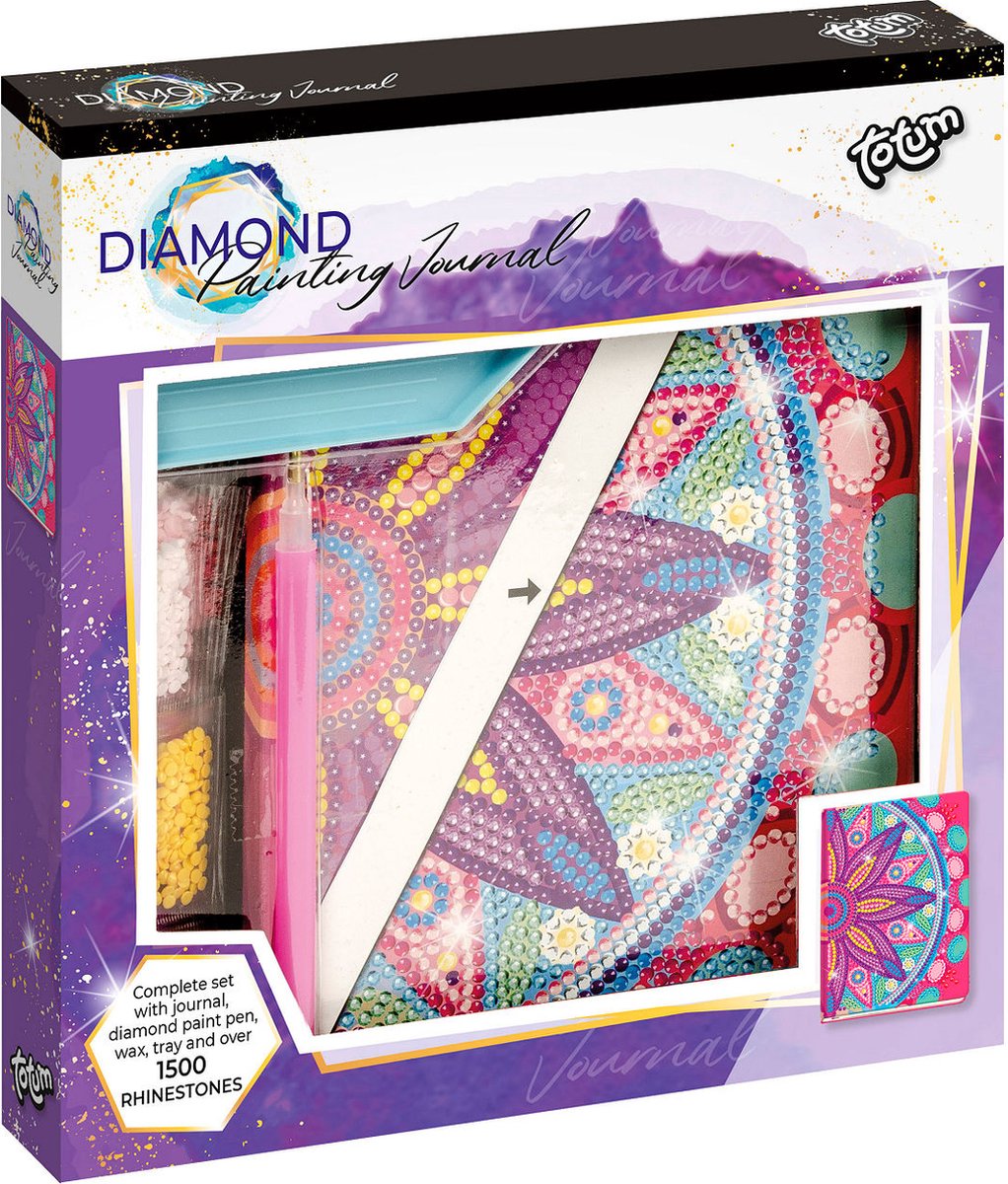 Totum Diamond Paint Dagboek - Flower