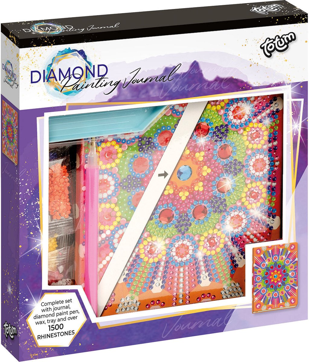 Totum Diamond Paint Dagboek - Mandala