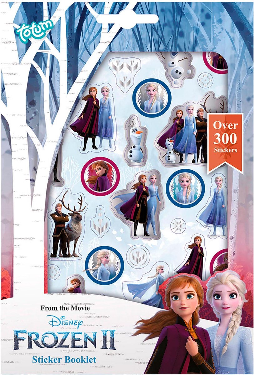 Totum Frozen 2 Sticker book 4 sheets