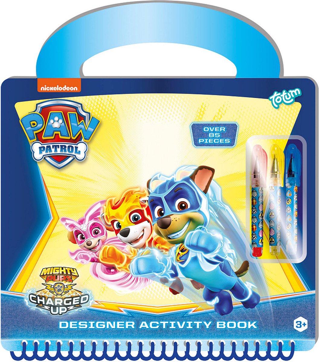 Totum Paw Patrol Designer Activity Book