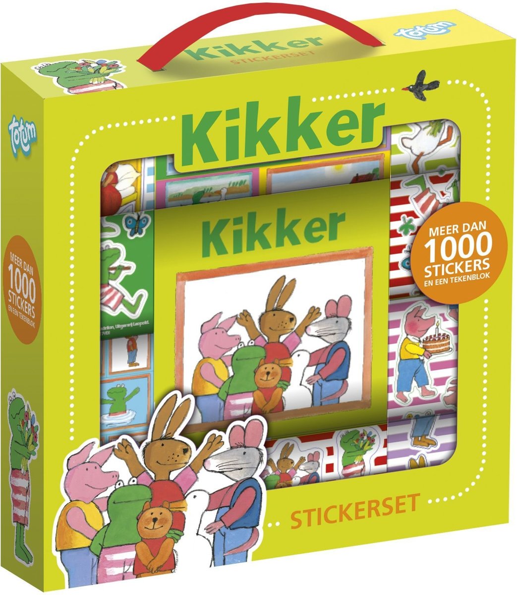 Totum Stickerbox Kikker 1000+ Stickers