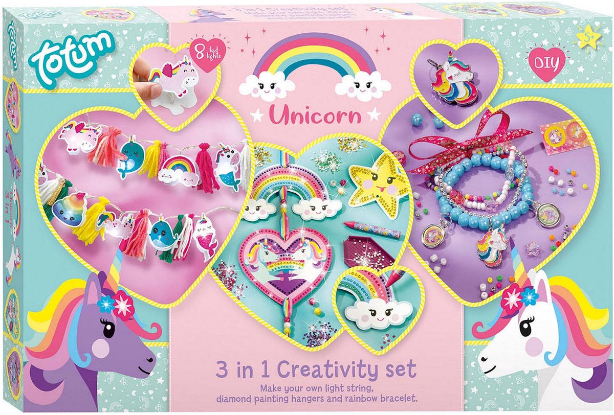 Totum Unicorn 3 in 1 set