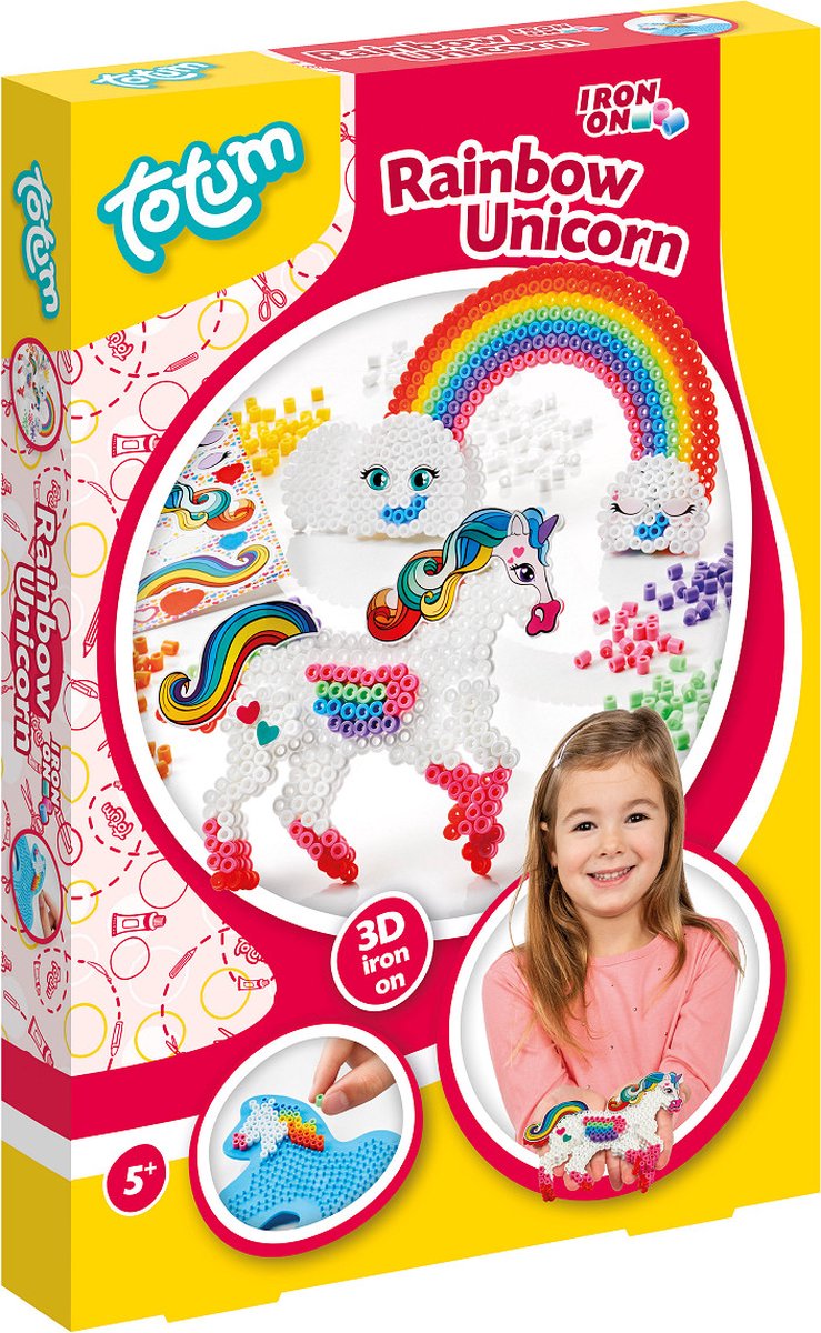 Totum Unicorn 3D strijkkralen