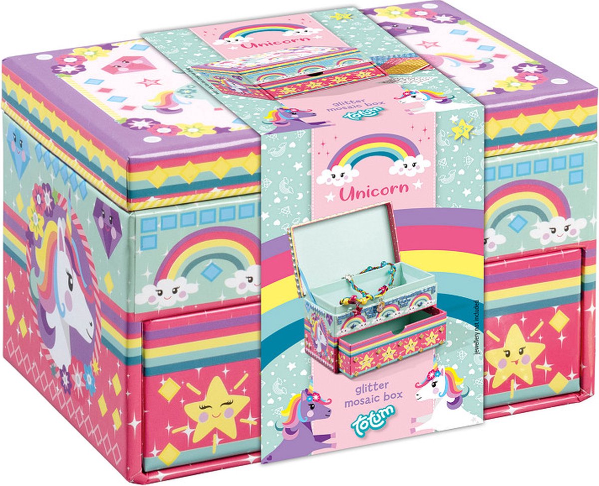 Totum Unicorn Mosaic box