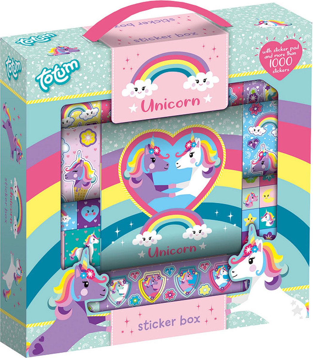 Totum Unicorn Stickerbox 1.000 stickers