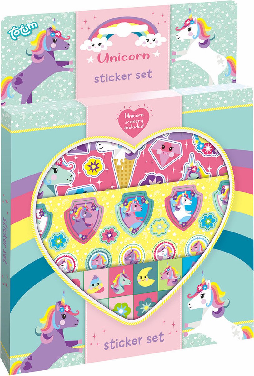 Totum Unicorn Stickerset