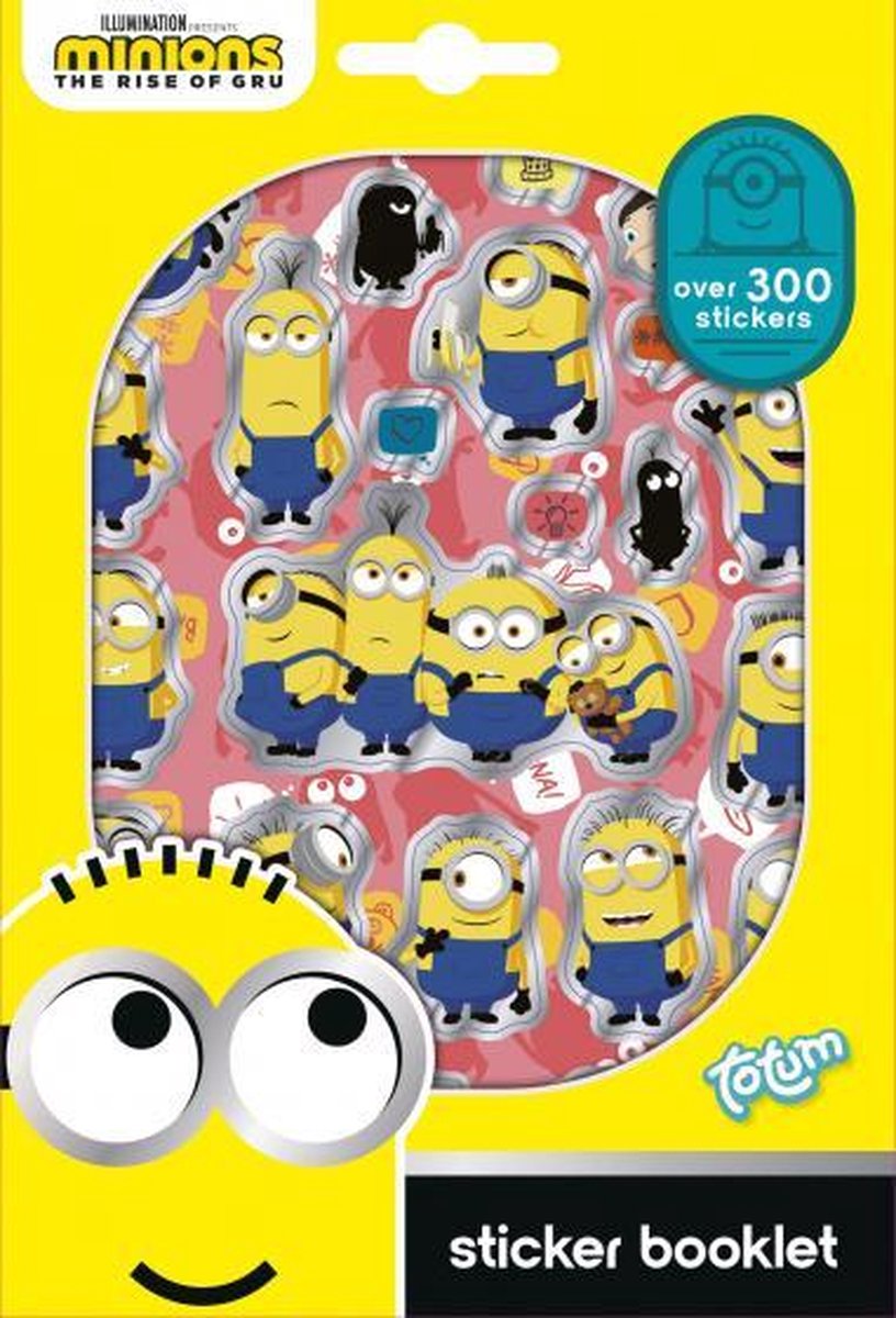 stickerset minions junior 300 stuks