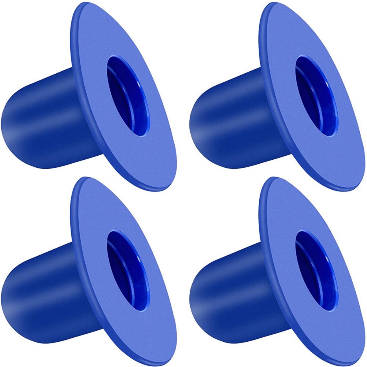   Zwembadplug - Zwembadafdichtplug - Afvoerplug - Filterpomp - Zeefgatplug - Zwembadfilter - Afsluitplug - Geschikt voor Intex, Bestway Pools - Blauw - 4 stuks