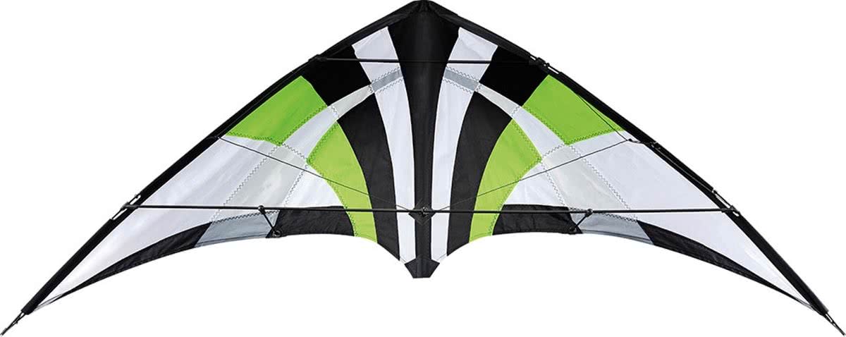 Toyrific Astro Freestyle Stunt Kite - Stuntvlieger - 136 x 60 cm - Groen - 2-6BFT