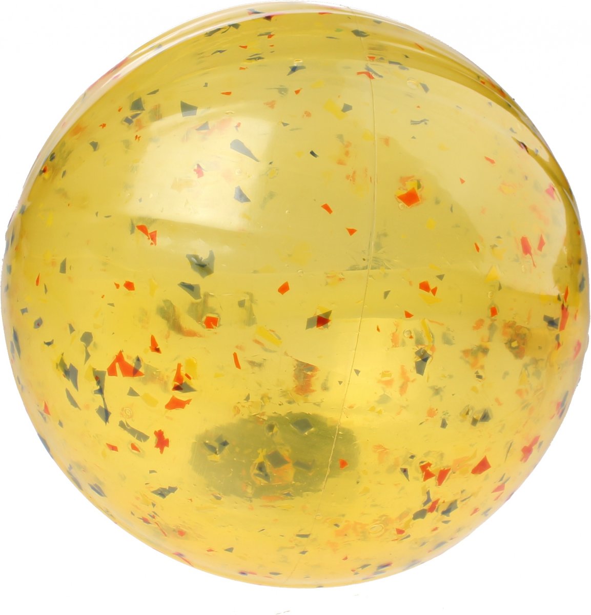 Toyrific Bal Confetti 22 Cm Geel