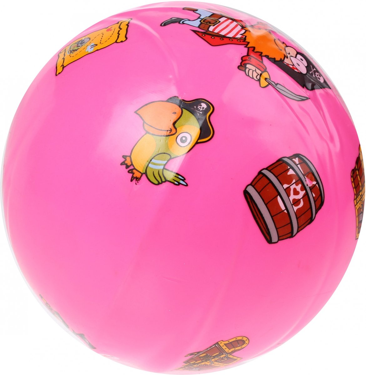 Toyrific Bal Piraten Roze 21 Cm