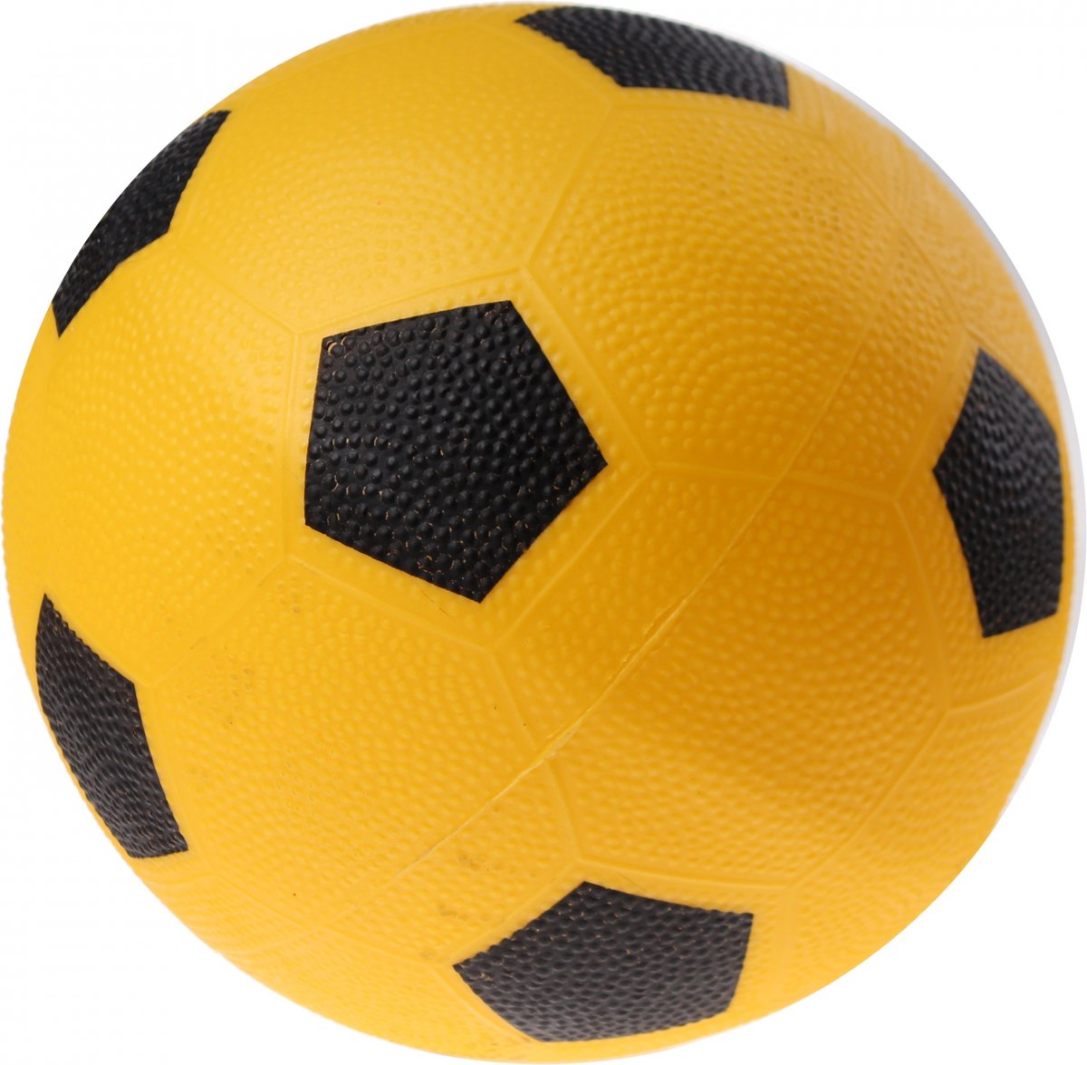 Toyrific Bal Voetbalprint 21 Cm Geel