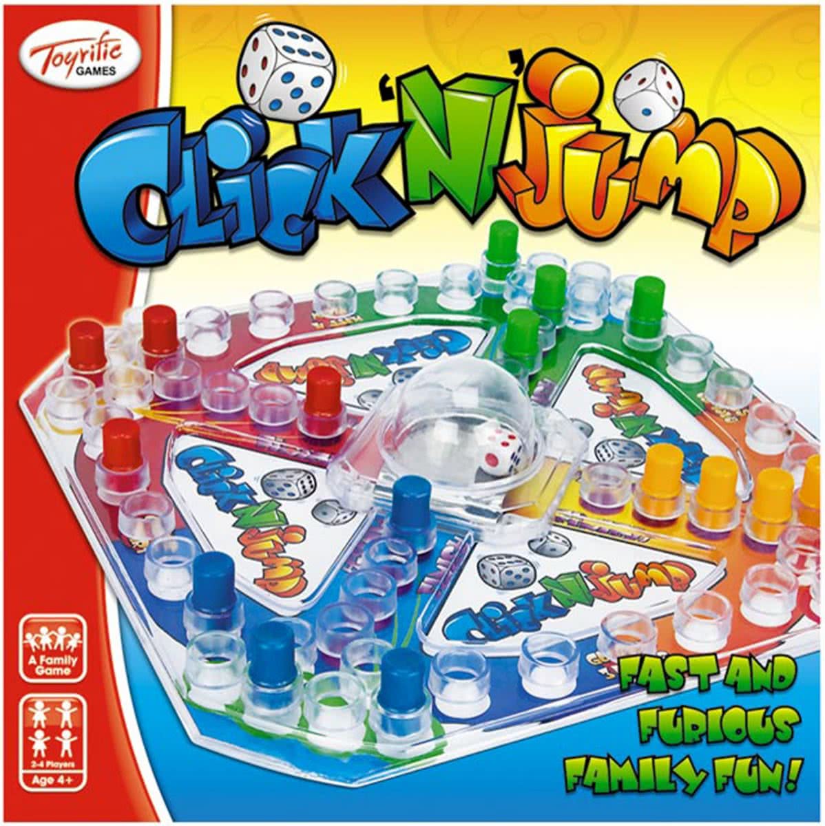 Toyrific Click n Jump 4 Personen 26.5. X 26.5 X 5 Cm