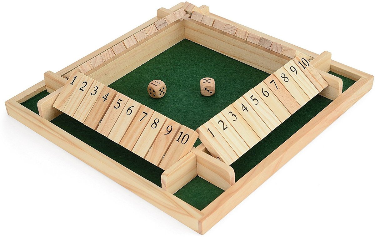 Toyrific Dobbelspel Shut The Box Voor Vier Spelers