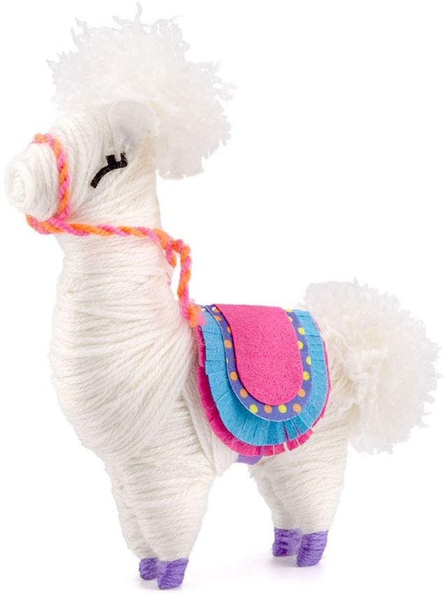 Toyrific Knutselset Yarn Animals Lama Junior 14-delig