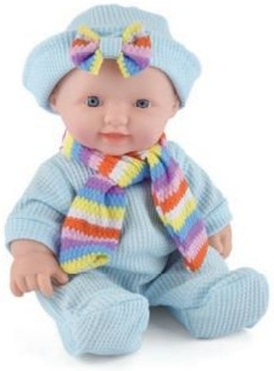 Toyrific Snuggles Babypop Sophia Meisjes 25 Cm Blauw 4-delig