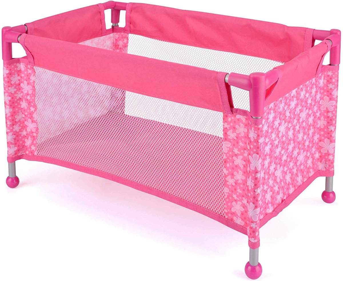 Toyrific Snuggles Campingbedje Pop 52 X 31 X 31 Cm Roze