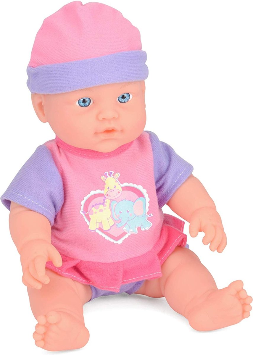 Toyrific Snuggles Plas- En Drinkpop Skyla 31 Cm 2-delig Roze