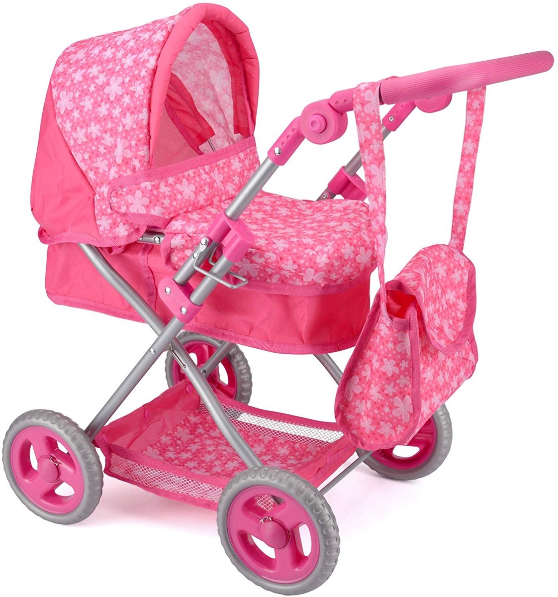 Toyrific Snuggles Poppenwagen Deluxe Roze 66 X 47 X 40 Cm