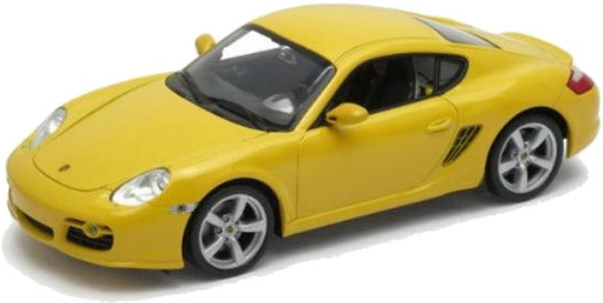 Toyrific Sportauto Porsche Cayman S Geel 11 Cm