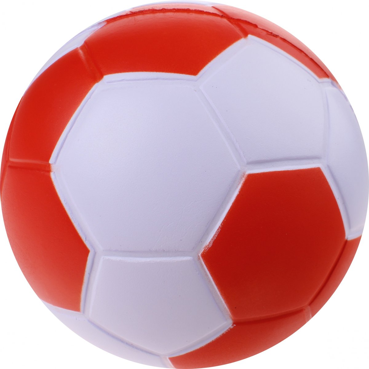 Toyrific Strandvoetbal Foam Oranje/wit 15 Cm