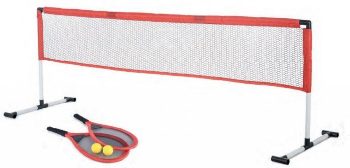 Toyrific Tennis Set 5-delig Rood/ Zwart