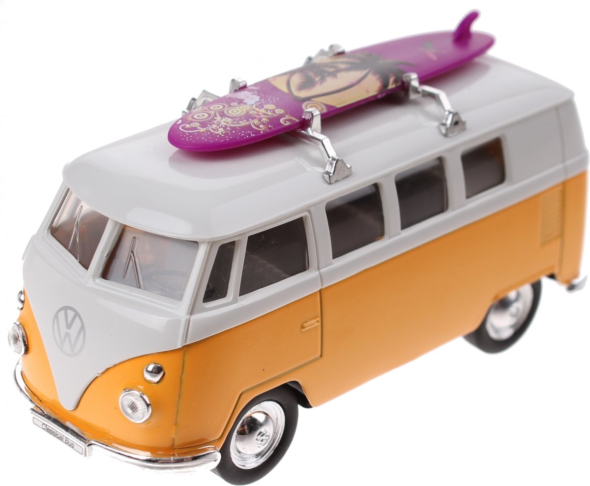 Toyrific Volkswagen Bus T1 1963 Geel/wit 11 Cm