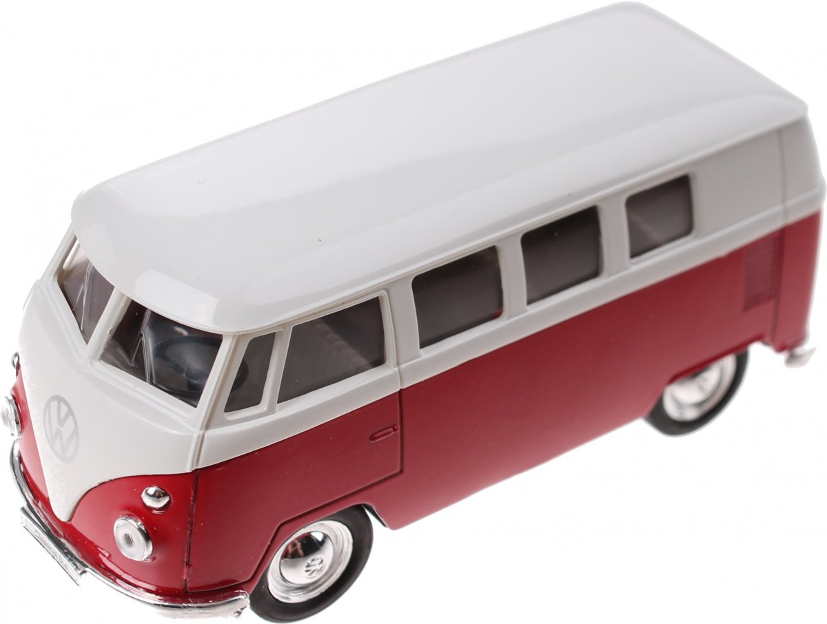 Toyrific Volkswagen Bus T1 1963 Rood/wit 11 Cm