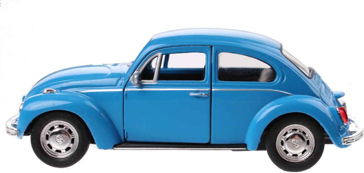 Toyrific Vw Beetle Hard Top Blauw 11 Cm