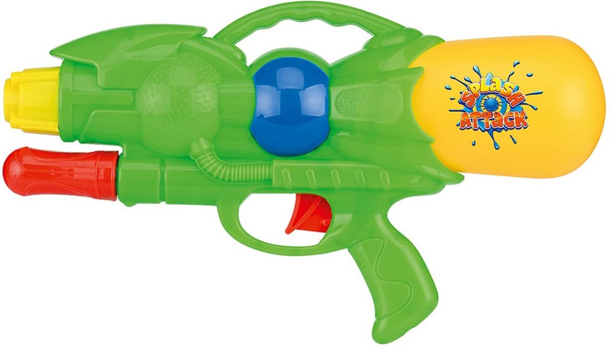 Toyrific Waterpistool pump action 28cm groen