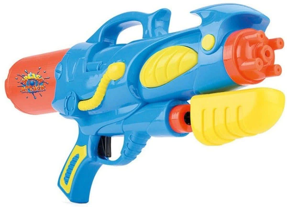 Toyrific Waterpistool pump action 48cm blauw