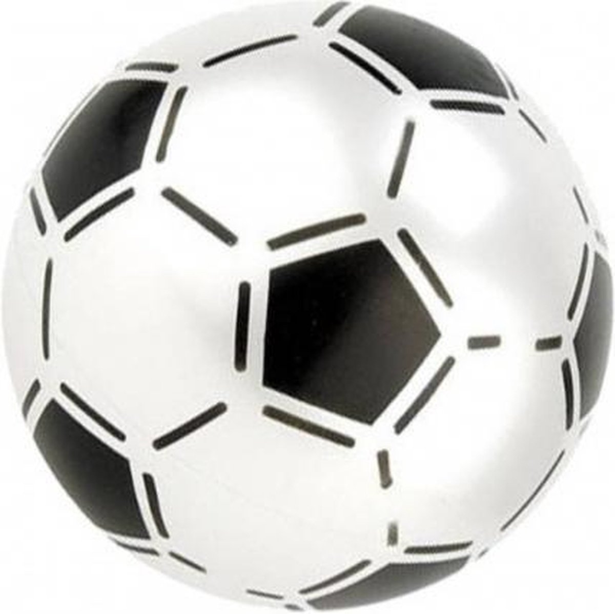 bal voetbalprint wit 21 cm