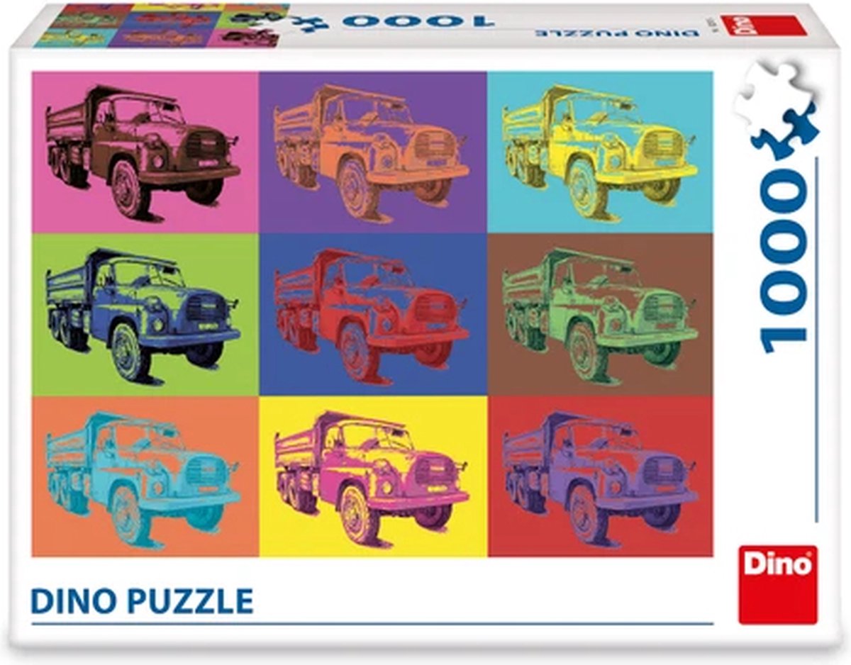 Puzzle Pop Art Tatra 1000 stukjes