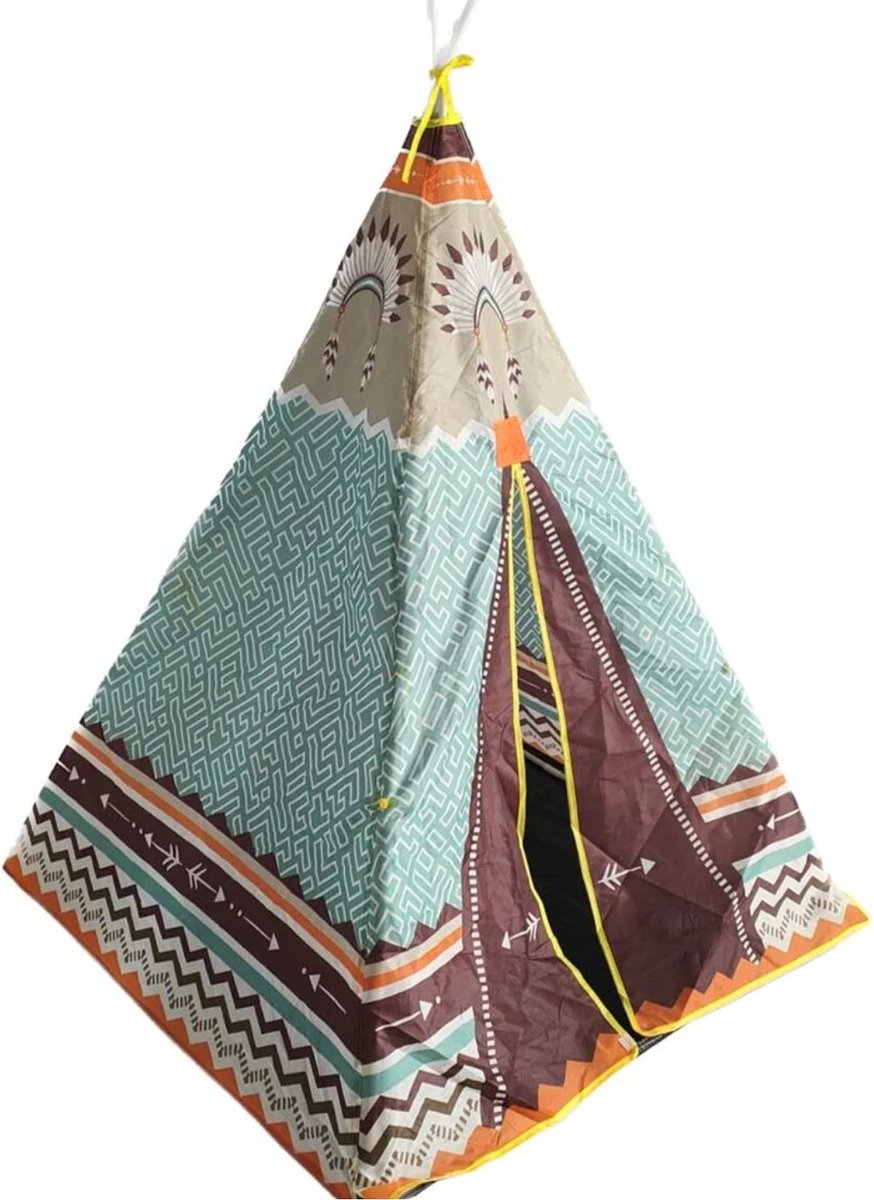 Indianen Tipi   - 100cm x 100cm x 135cm