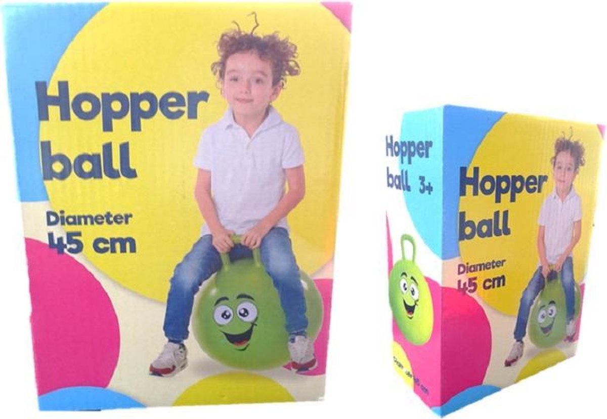 Skippybal Smiley - Groen - vanaf 3 jaar