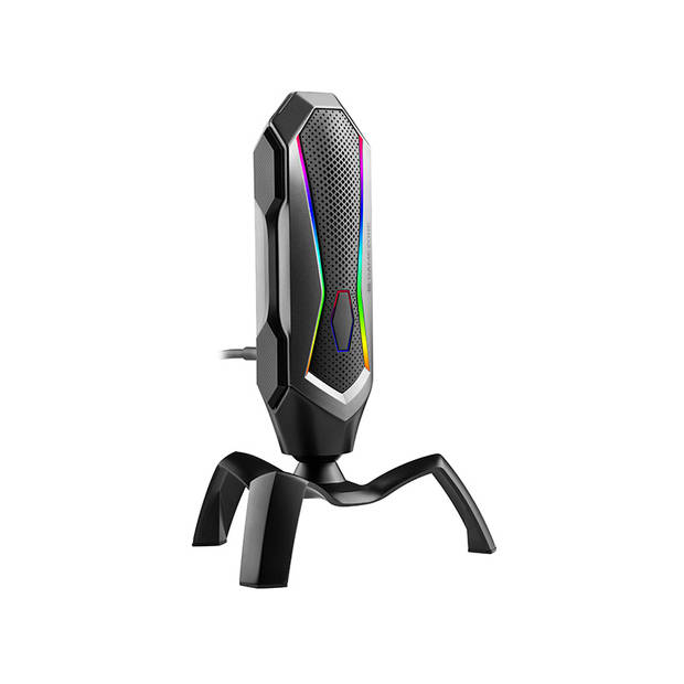 Tracer RGB spider gaming en content creatie microfoon 360 graden rotatie Bedraad type C