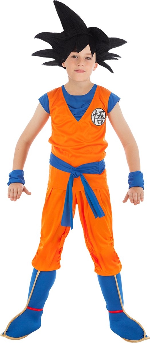 Dragon Ball Z™ Saiyan Goku kostuum voor kinderen - Verkleedkleding - Maat 110/116