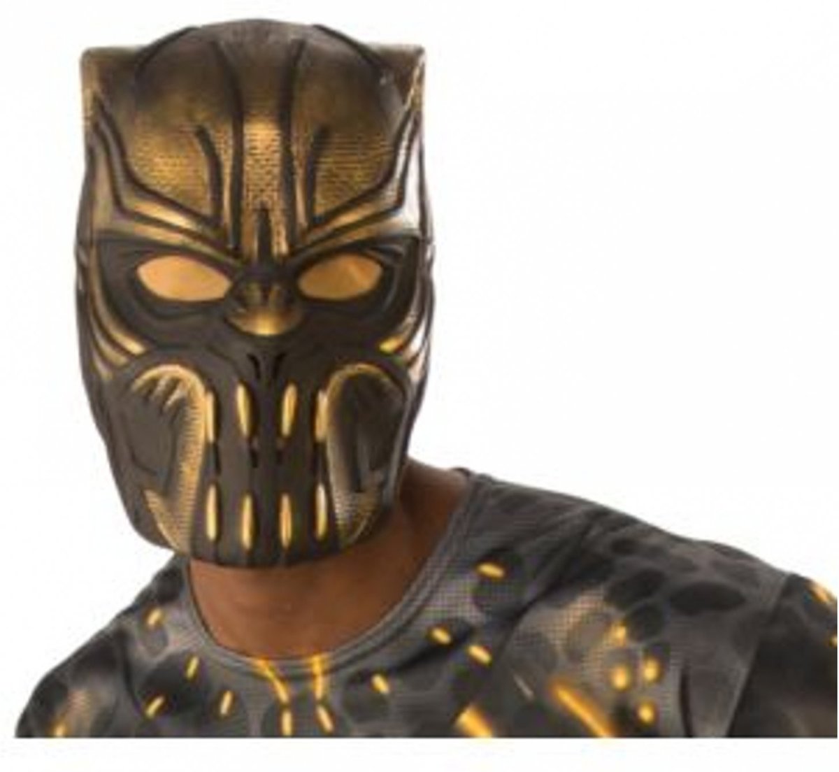 Erik Killmonger™ half masker voor volwassenen - Verkleedmasker