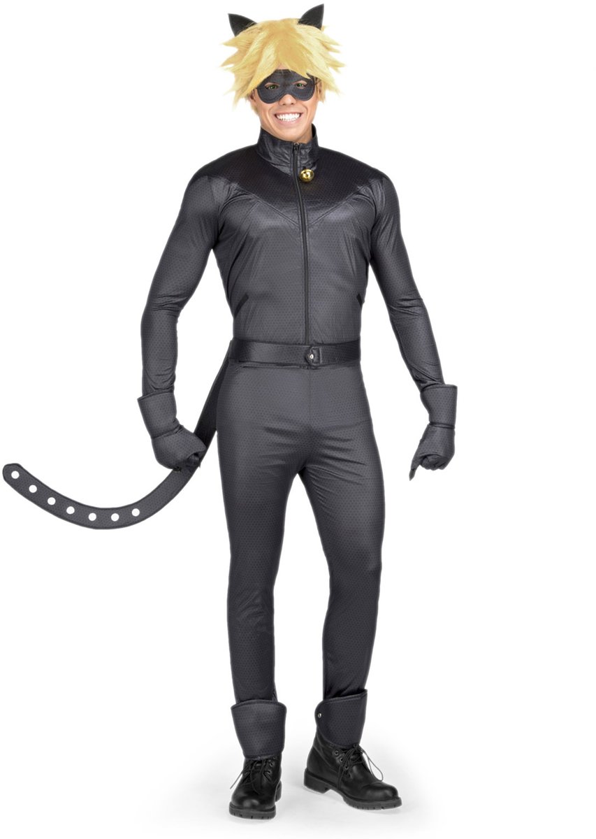 Miraculous™ cat noir kostuum voor volwassenen - Verkleedkleding - Maat S