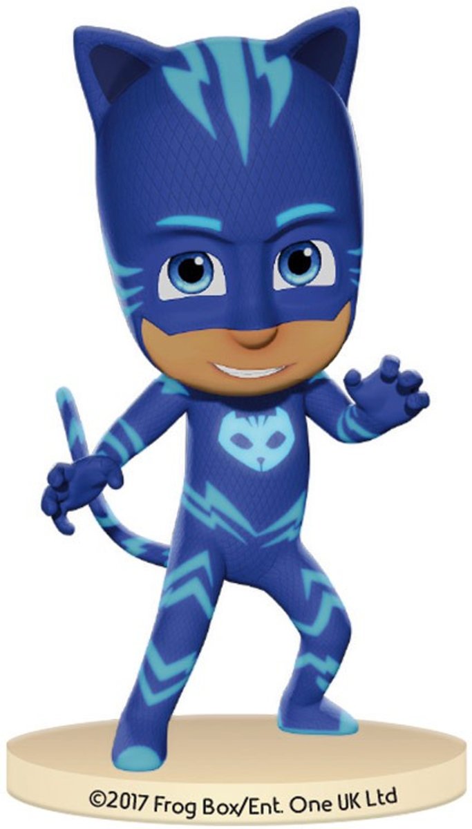 Plastic beeldje PJ Masks™ Catboy - Feestdecoratievoorwerp